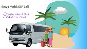 rental mobil elf di bali